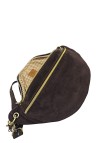 Mila Louise Sac Banane Cuir PETRA M V Brun