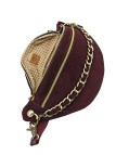 Mila Louise Sac Banane Cuir PETRA M V Rouge