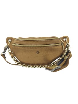 Mila Louise Sac Banane Cuir PETRA X Ocre Dark