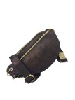 Mila Louise Sac Banane Cuir PETRA X Brun