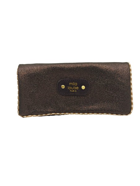 Mila Louise Pochette bijoux BIJOU AR6 BRUN DARK