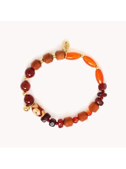 COLORAMA bracelet extensible salvador 2 Nature Bijoux