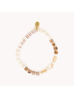 COLORAMA bracelet extensible oslo 3 Nature Bijoux