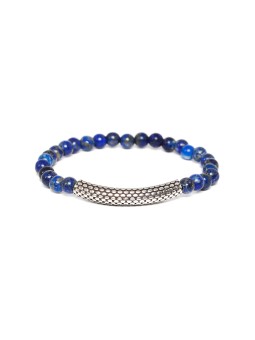 SERPENT bracelet extensible lapis lazuli Nature Bijoux