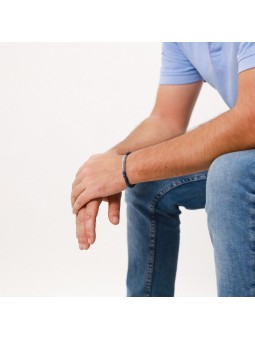 SERPENT bracelet extensible lapis lazuli Nature Bijoux