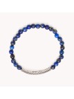 SERPENT bracelet extensible lapis lazuli Nature Bijoux