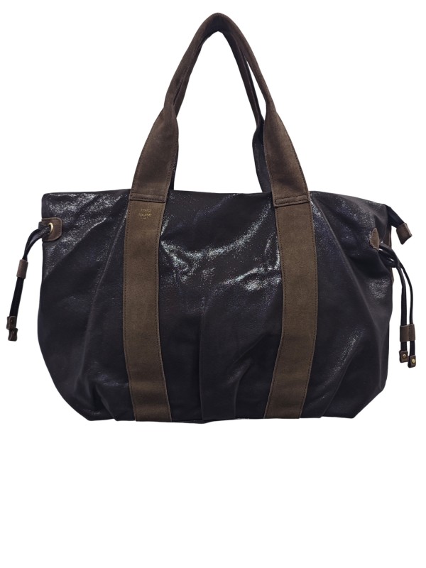 Mila Louise Sac Cabas PRUDY LX1 Fume Kaki