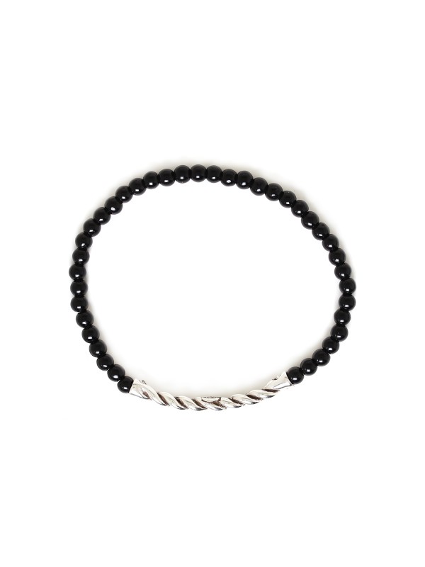 SPIRAL bracelet onyx Nature Bijoux