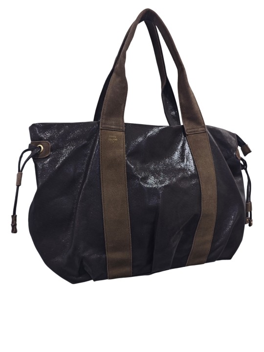 Mila Louise Sac Cabas PRUDY LX1 Fume Kaki