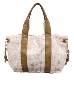Mila Louise Sac Cabas PRUDY GF2 Bronze Ecru