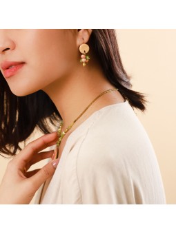 CONNEMARA boucles d'oreilles grappe Nature Bijoux