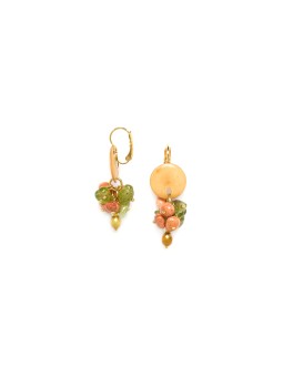 CONNEMARA boucles d'oreilles grappe Nature Bijoux