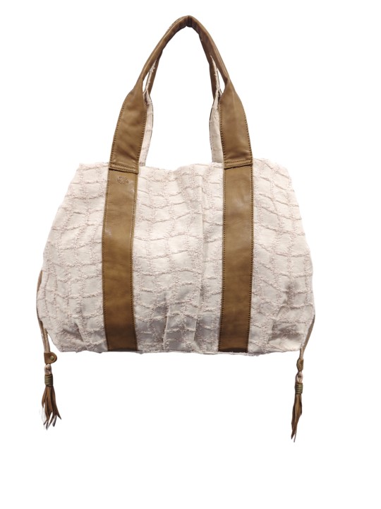 Mila Louise Sac Cabas PRUDY GF2 Bronze Ecru