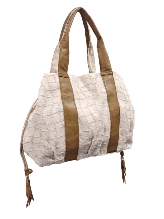 Mila Louise Sac Cabas PRUDY GF2 Bronze Ecru
