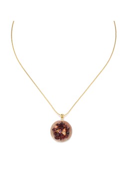 GRENADINE collier pendentif bouquet Nature Bijoux