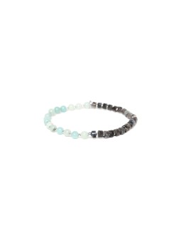 KO TAO bracelet extensible bi-matière Nature Bijoux