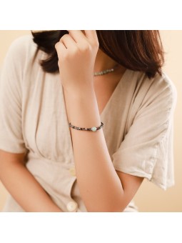 KO TAO bracelet exrensible 1 perle ronde Nature Bijoux