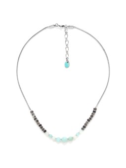 KO TAO collier chaine bi-matière Nature Bijoux