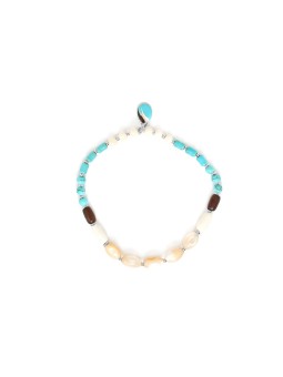MALIBU bracelet extensible multi matières Nature Bijoux