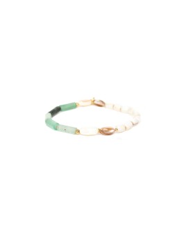 MENTHE A L'EAU bracelet extensible tube Nature Bijoux