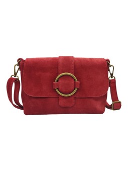 Anneau Nubuck Rouge