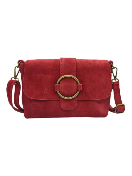 Anneau Nubuck Rouge