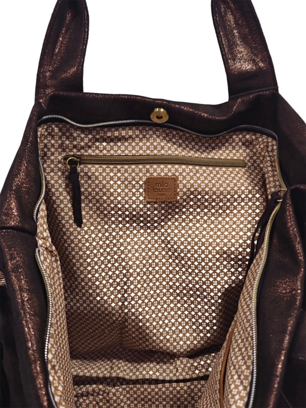 Mila Louise Sac Cabas PRUDY GR BRUN DARK