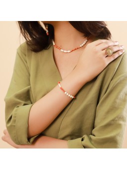 PORQUEROLLES bracelet extensible "island" Nature Bijoux