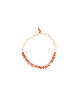 PORQUEROLLES bracelet extensible bi-matière Nature Bijoux