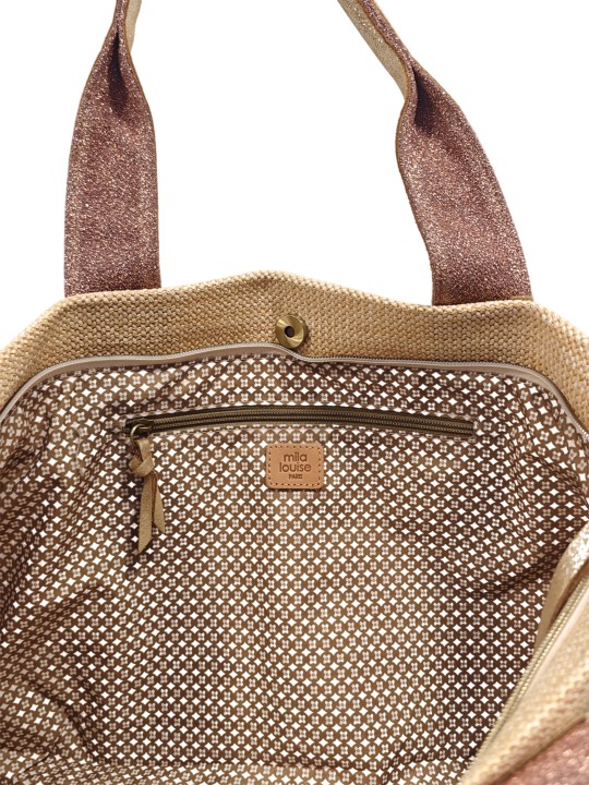 Mila Louise Sac Cabas PRUDY CM Ambre