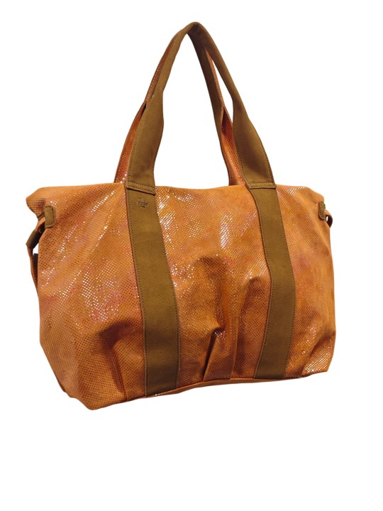Mila Louise Sac Cabas PRUDY DS JAUNE ORANGE