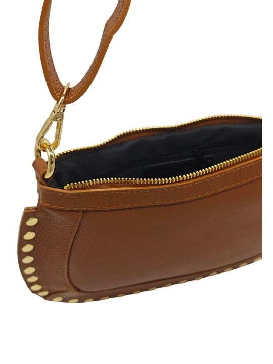 Soleil Chic Pochette Bandouliere Cloute Camel