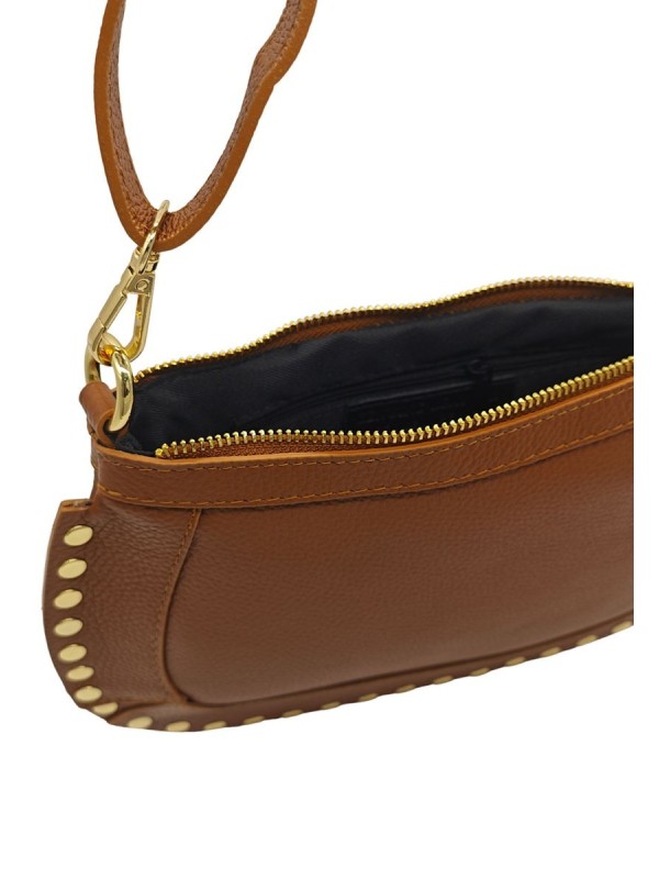 Soleil Chic Pochette Bandouliere Cloute Camel