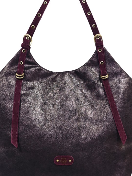 Mila Louise Sac Cabas MALYA GR ROUGE DARK