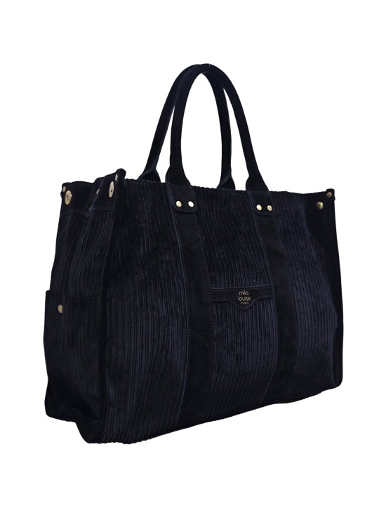 Mila Louise Sac Shopping PRUDENCE VFR1 NOIR