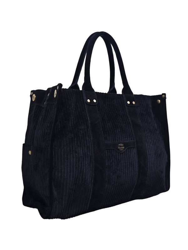Mila Louise Sac Shopping PRUDENCE VFR1 NOIR