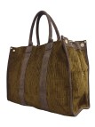Mila Louise Sac Shopping PRUDENCE VFR1 FUME KAKI