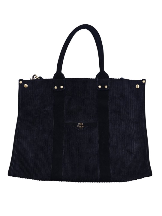 Mila Louise Sac Shopping PRUDENCE VFR1 NOIR
