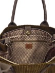Mila Louise Sac Shopping PRUDENCE VFR1 FUME KAKI