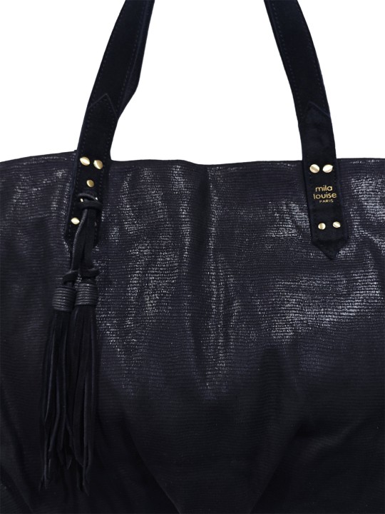 Mila Louise Sac Cabas NICOLETTE EP12 NOIR