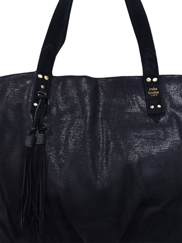 Mila Louise Sac Cabas NICOLETTE EP12 NOIR