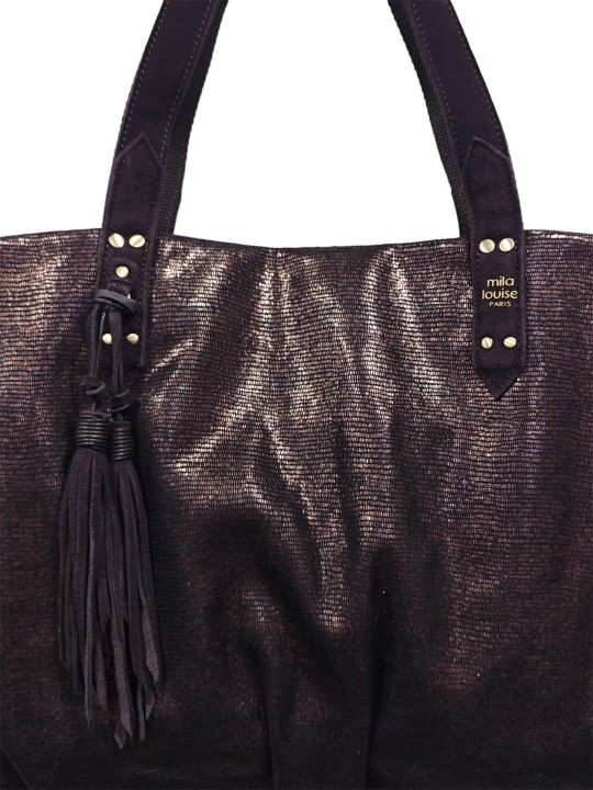 Mila Louise Sac Cabas NICOLETTE EP12 BRUN DARK