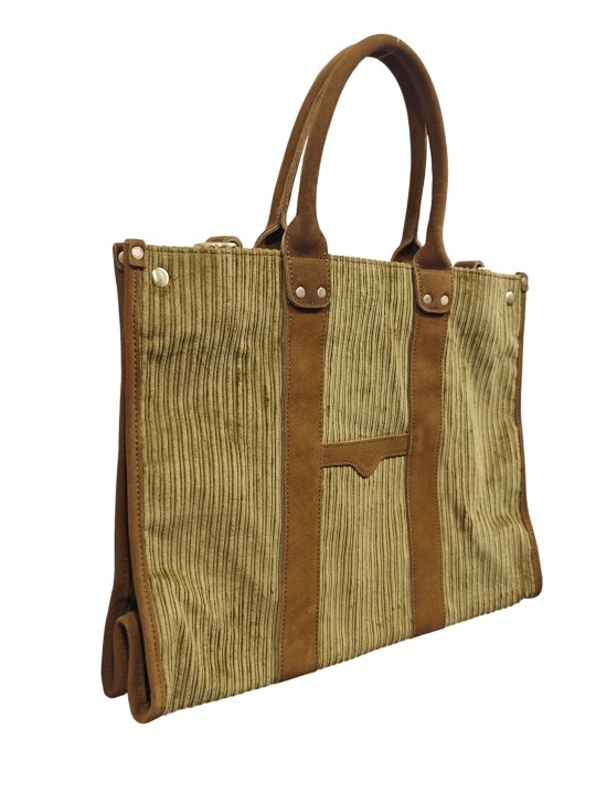 Mila Louise Sac Shopping PRUDENCE VFR1 OCRE