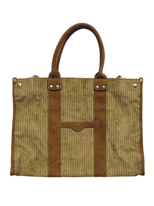 Mila Louise Sac Shopping PRUDENCE VFR1 OCRE