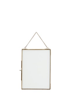 Cadre photo suspendu Laiton Antique 21 x 29.5 cm Madam Stoltz