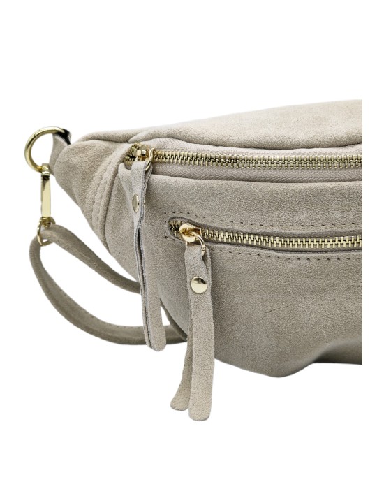 THE WAN Sac Banane Chic Beige Nubuck