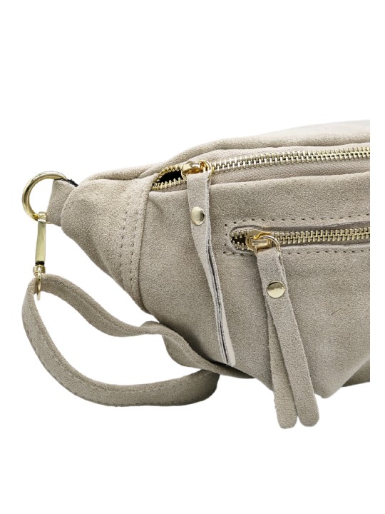 THE WAN Sac Banane Chic Beige Nubuck