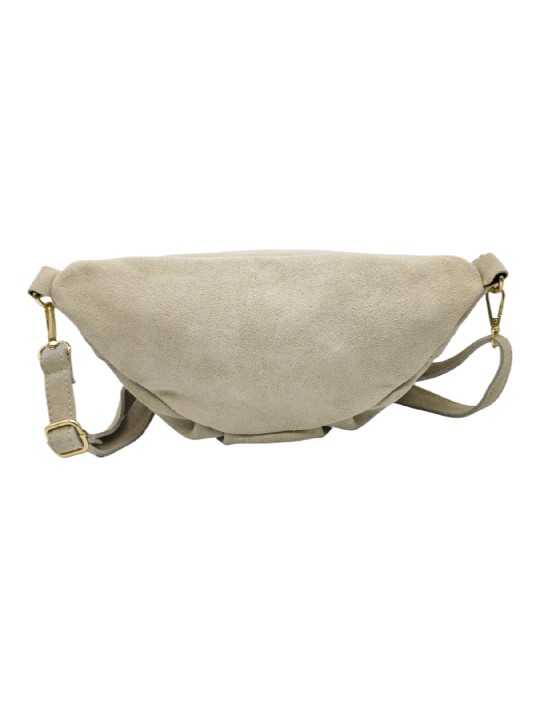 THE WAN Sac Banane Chic Beige Nubuck