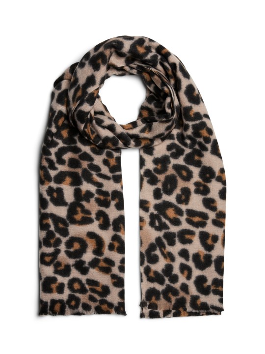 PIECES PCJORNA LONG SCARF Foulard 17144833 Black LEO