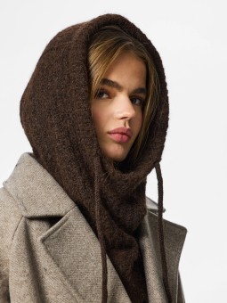 PIECES PCNAMBI BALACLAVA NOOS BC 17154954 Hot Fudge Brown